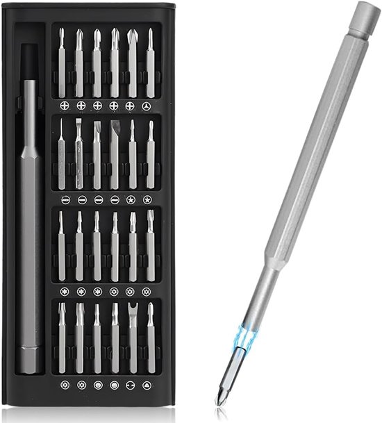 24-in-1 Magnetisches Präzisionsschraubendreher-set Für Laptops, Uhren Und Brillen