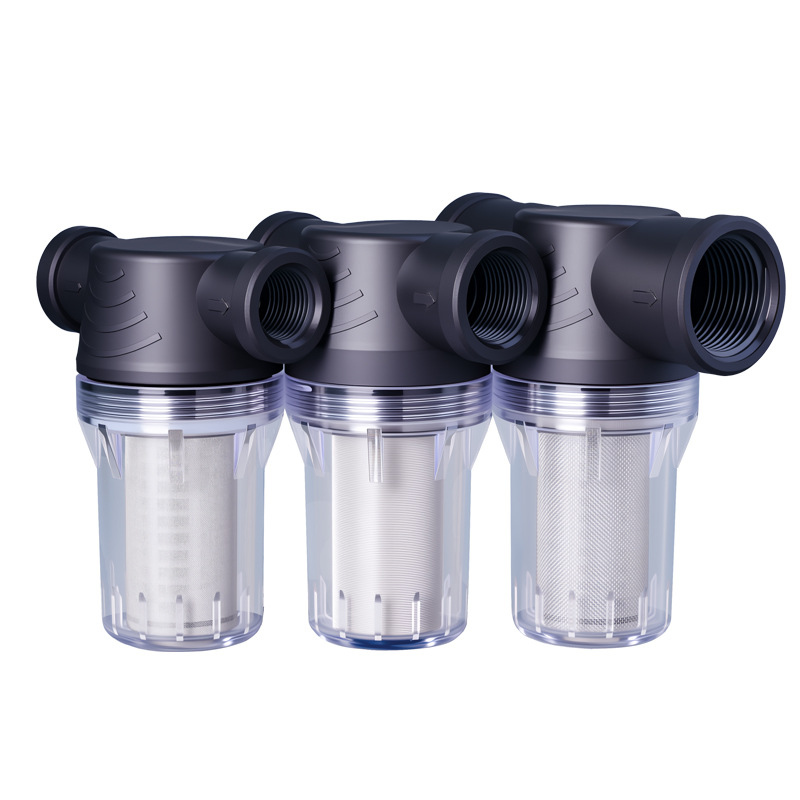 3-teiliges Inline-filtersieb – 250 Mesh Edelstahlgewebe – 1/2"-innengewinde – Modell Lcg1 – Hochdruckreiniger – Wasserpumpe – 250 M – 3-teilig