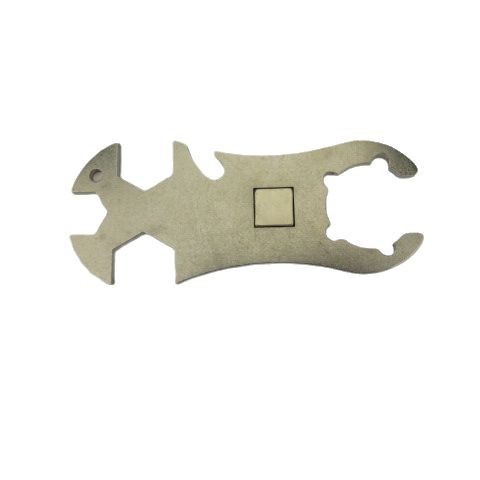 Multifunktionaler Gasflaschenschlüssel Aus Edelstahl In 3 Größen (13/17/19 Mm) Mit Integriertem Flaschenöffner – Ideal Für Camping Und Grillen.