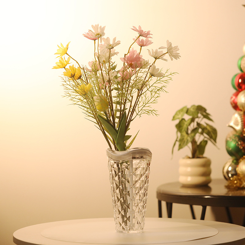3-in-1 Kristalllampe, Farbwechselndes Licht, Tischlampe Mit Sprühfunktion, Kristall-tischlampe, Luftbefeuchter, Led-nachtlicht, Rose