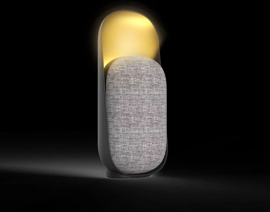 Bluetooth-lautsprecher-nachtlicht – 3-in-1-nachtlicht – Usb-aufladbares Nachtlicht Für Schlaf- Und Wohnzimmer – Schwarz