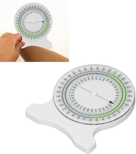 Neigungsmesser, Kratzfest, Gut Abgedichtet Und Leicht Zu Reinigen, Geeignet Für Studenten Und Fachleute Zur Messung Des Bewegungsumfangs (gemüse).