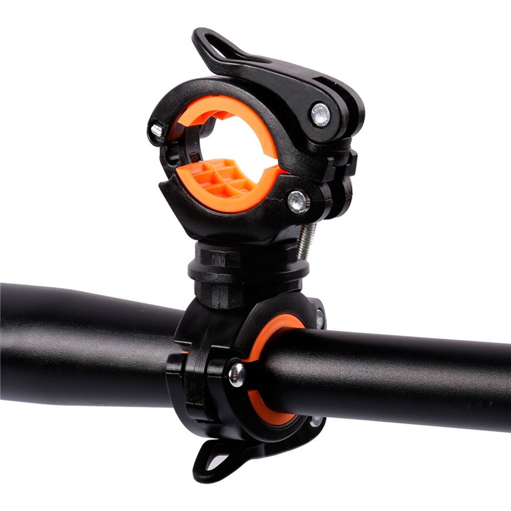 360 Grad Drehbare Fahrradlichthalterung, Fahrradtaschenlampenhalterung, Led-fahrradlichthalterung, Mountainbike-taschenlampenclip, Montagezubehör