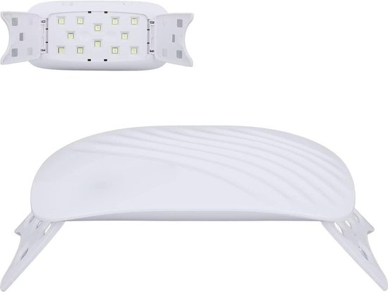 36w 12-led Uv-harzhärtungslampe Mit Faltbarem Ständer, Usb-uv-lichtgerät Für Diy-bastelarbeiten Und Schmuckherstellung.