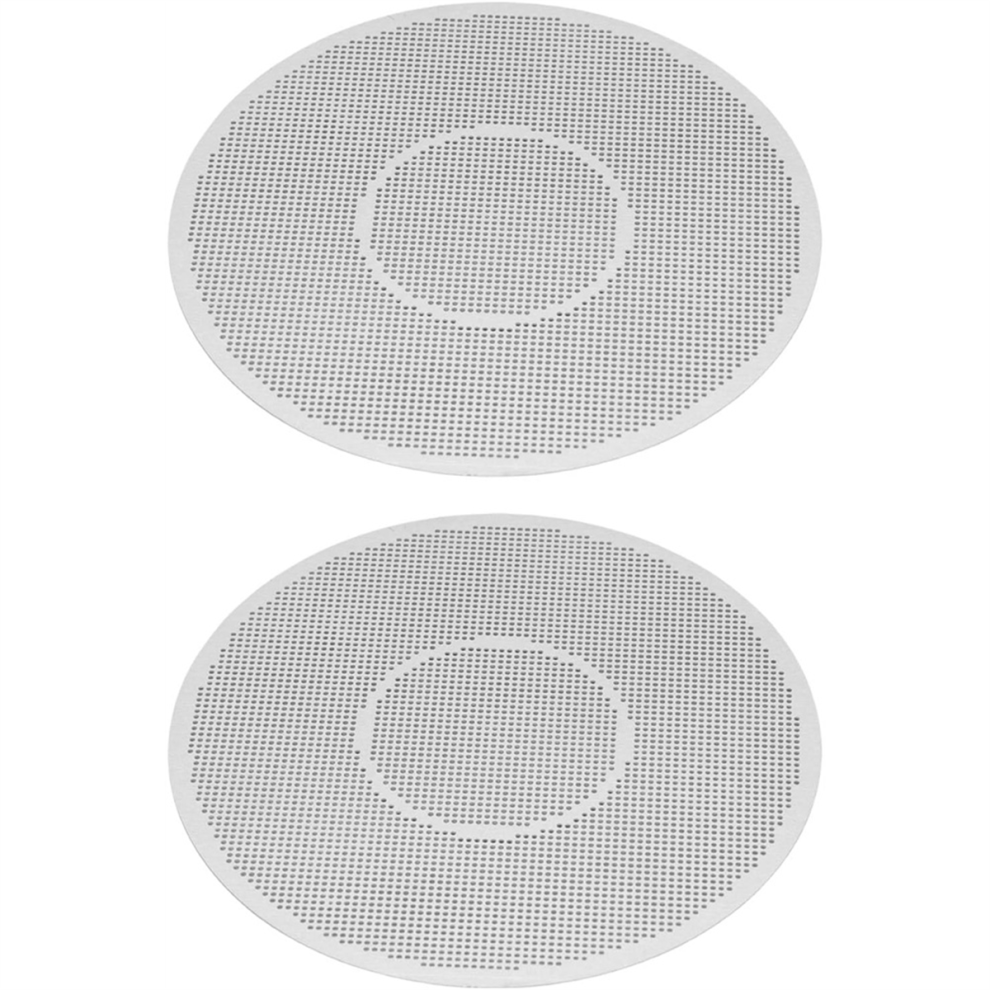 Ein Set Aus Zwei Runden Kaffeefiltern Mit 62 Mm Durchmesser, Geeignet Für Kaffeemaschinen.