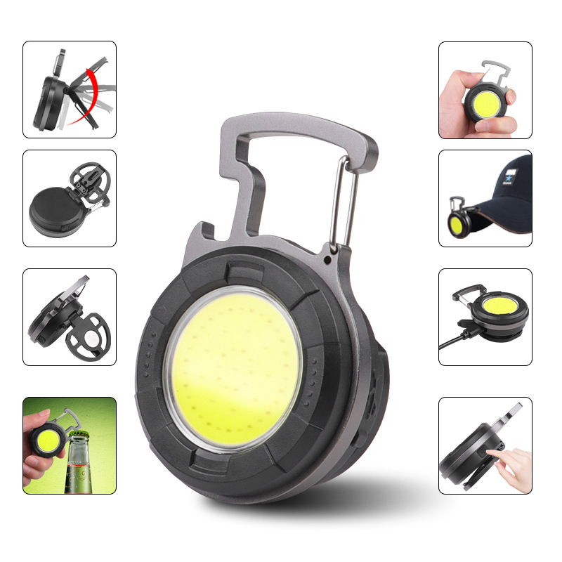 Multifunktionale Mini-schlüsselanhängerleuchte, Arbeitsleuchte, Autoreparaturleuchte, Notfalltaschenlampe Für Den Heimgebrauch.