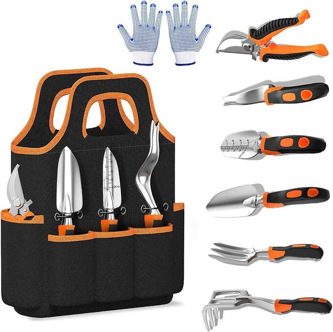 Gartengeräte, 8-teiliges Robustes Gartengeräte-set, Gartengeräte, Ein Geschenk, Das Sich Für Männer Und Frauen Gleichermaßen Eignet.