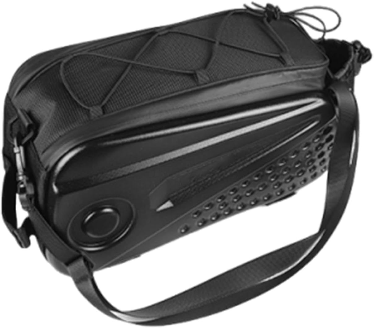 8,6l Reflektierende Hartschalen-fahrradgepäckträgertasche, Wasserdichte Gepäckträgertasche, Bietet Platz Für Kleidung, Wasserflasche, Schlüssel Usw.