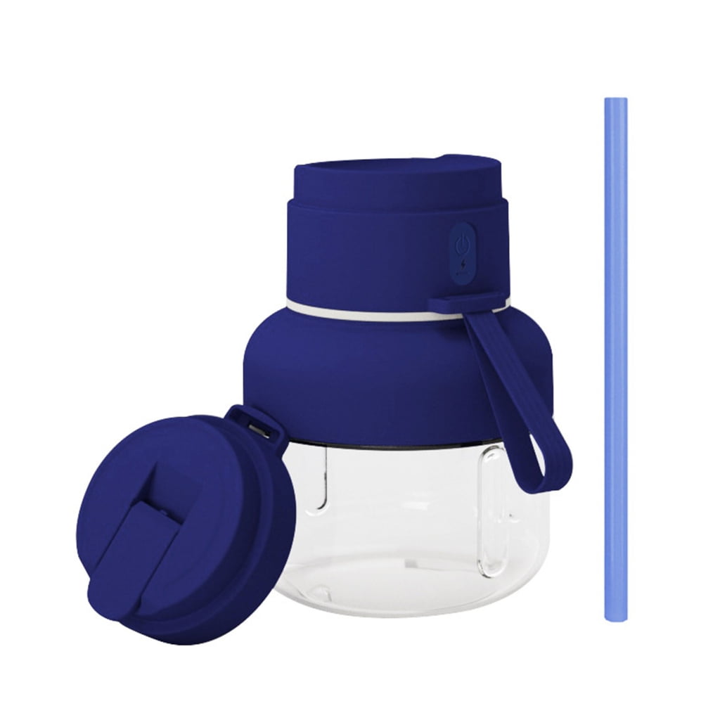 Tragbarer Entsafter/mixer (850 Ml), Multifunktionaler Reisebecher, Personal Blender, Fruchtmixer, Smoothie-maker (blau)