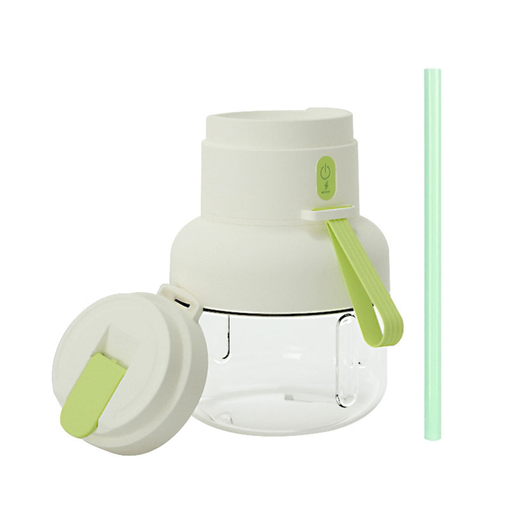 Tragbarer Entsafter/mixer (850 Ml), Multifunktionaler Reisebecher, Personal Blender, Fruchtmixer, Smoothie-maker (grün)