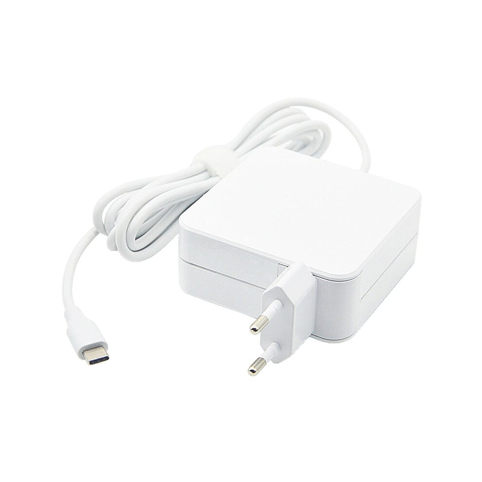 90-watt-usb-c-laptop-netzteil, Typ-c-pd-schnelllade-wandladegerät, Europäischer Standardstecker.