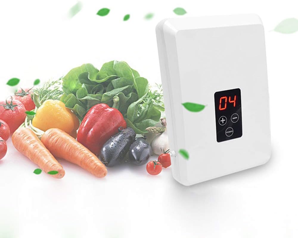 Ozon-wasser- Und Luftreiniger, Ozongenerator (600 Mg/h) Zur Reinigung Von Gemüse Und Fleisch, Geruchsbeseitigung Und Ozonwasser (mit Digitalanzeige)