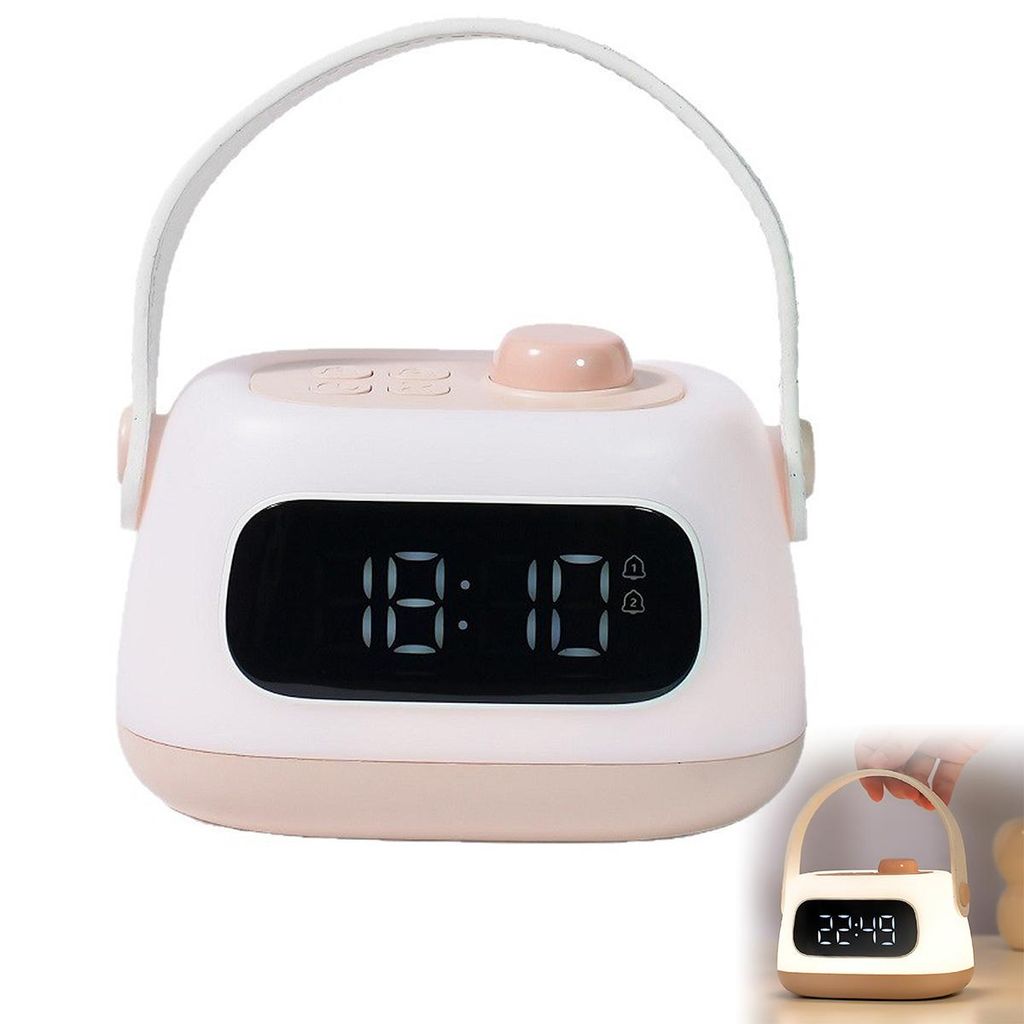 Digitaler Kinderwecker Mit 4-segment-wecklicht, Ideal Für Schule, Küche Oder Kochen, Mit Countdown-funktion