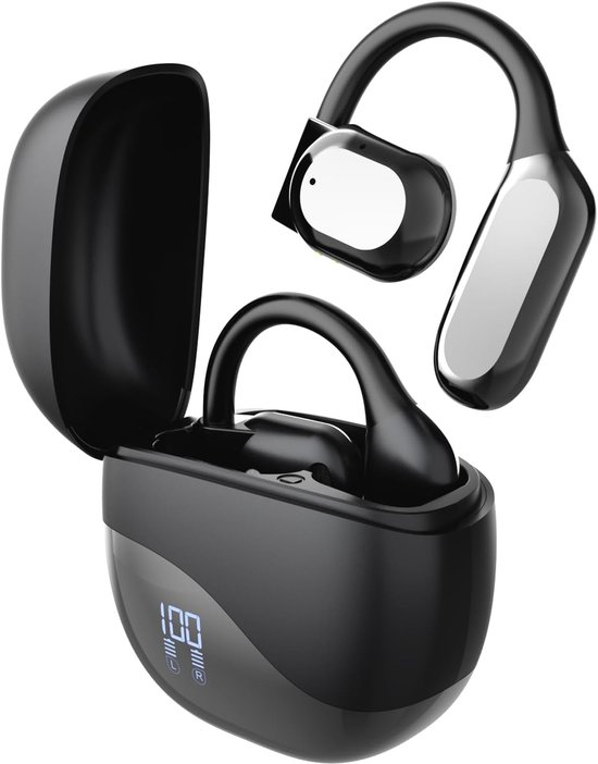 Übersetzer-ohrhörer, 134 Sprachen, Ki-übersetzung In Echtzeit, Offene Kopfhörer Mit Bluetooth 5.4, Kabellose Ohrhörer Für Reisen Und Lernen