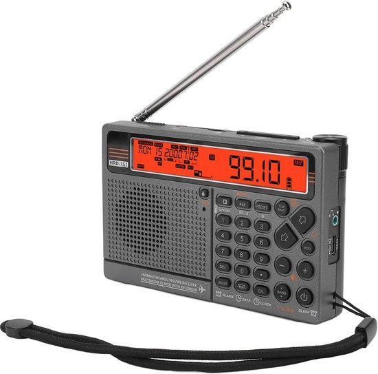 Notradio, Tragbar, Mehrband-am/fm/flugfunk, Bluetooth, Orange