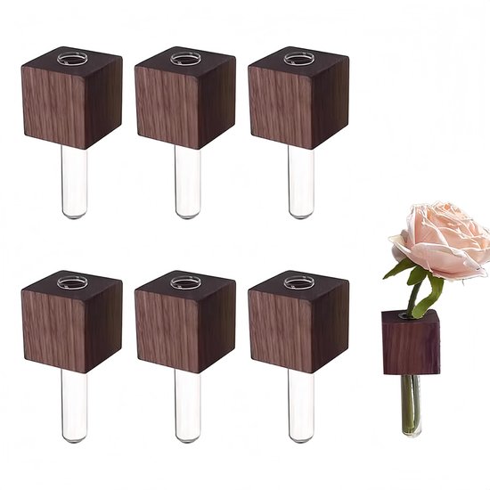 6 Magnetische Vasen, Niedliche Mini-keramikmagnete Für Magnettafeln, Pinnwände Und Bastelarbeiten