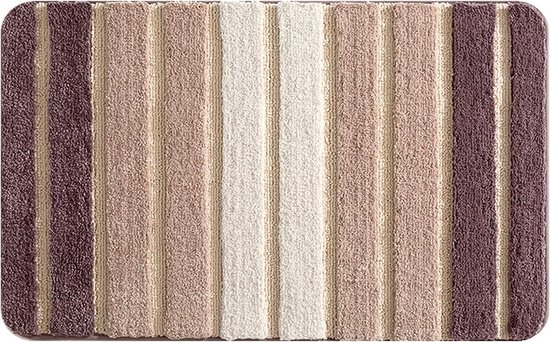 Badematten – Rutschfest – Saugfähig – Maschinenwaschbar – Mikrofaser-badematten – Badezimmeraccessoires – 50 X 80 Cm – Grau