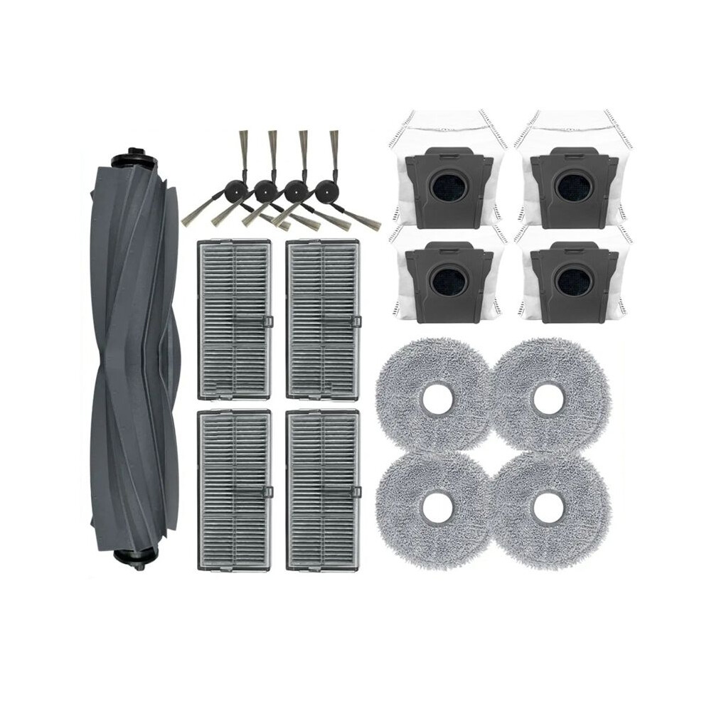 Zubehör Für X40 Ultra, X40 Pro Und S30 Pro Ultra: Walzenbürste, Seitenbürste, Filter, Wischmopp, Staubbeutel