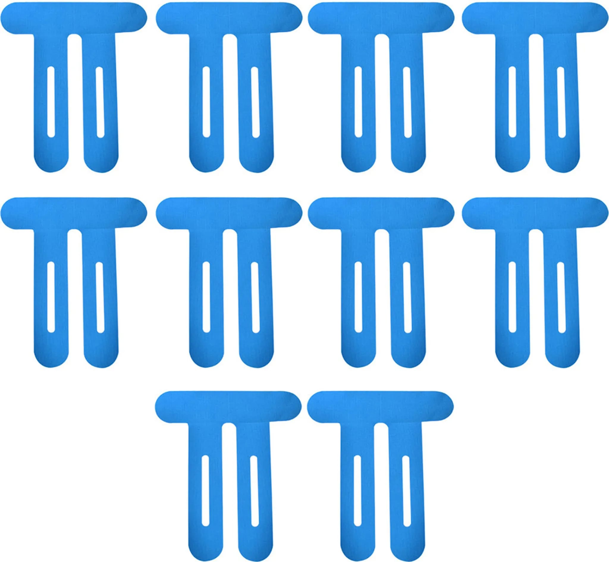 10er-packung Kinesiologie-kniepflaster, Vorgeschnittene Kniepflaster, Atmungsaktive Sportpflaster, Elastische Sportpflaster, Geeignet Zum Laufen, Wandern Und Radfahren.