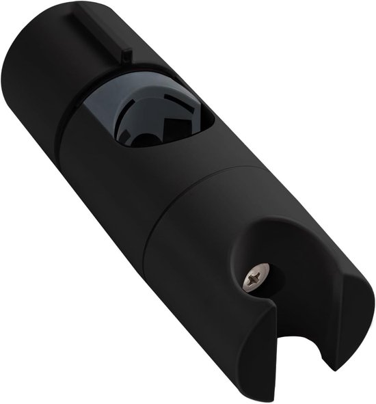 Verstellbare Handbrausekopfhalterung Für 19-25 Mm Duschstangen, Schwarz, Badezimmer-ersatzteil, Sichere Installation, Einfache Montage.