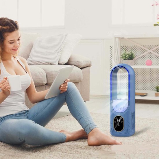 Tragbare Klimaanlage Mit Ventilator, Verdunstungskühler, Usb-tischgerät, Weiß