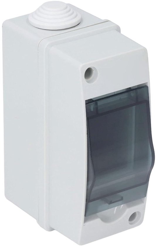 125 X 55 X 90 Mm Ip66 Schutzgehäuse, 2 Din-schienen, Wasserdichte Transparente Abdeckung, Außensteckdose, Innensteckdose, Wandsteckdose, Leitungsschutzschalter