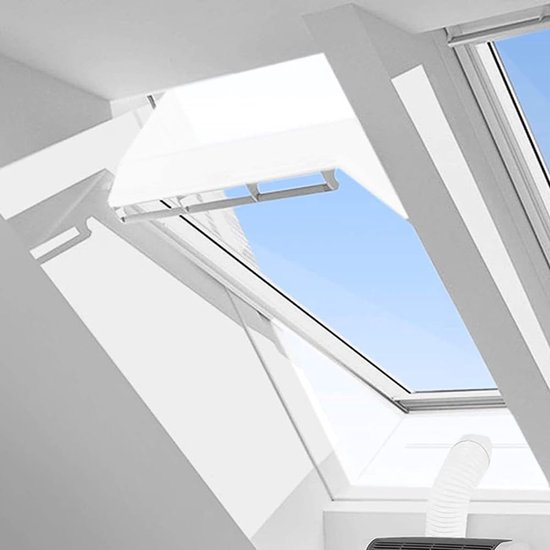 Fensterabdeckung, 190 Cm, Dichtungssatz Für Einzel- Und Doppelrohr-klimaanlagen, Weiß