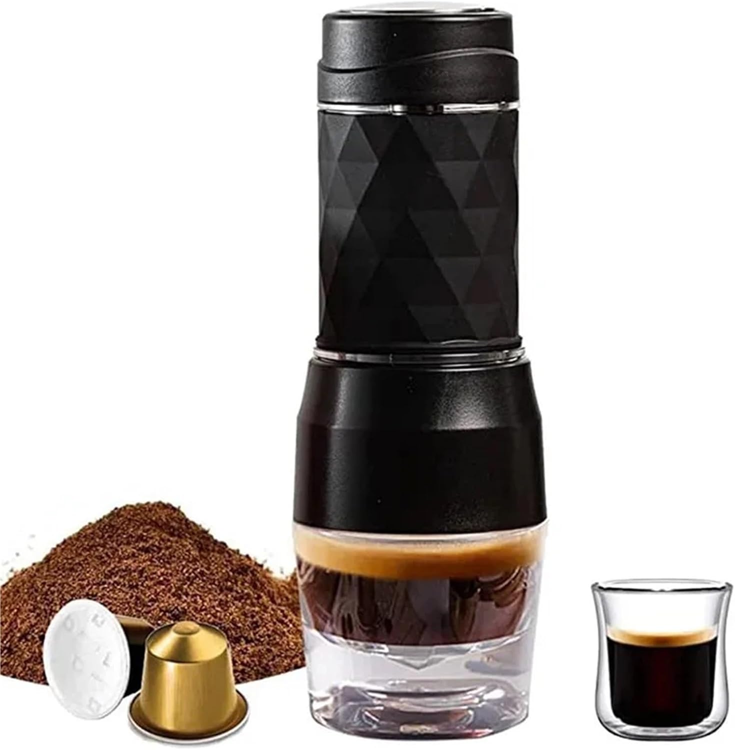 Tragbare Kaffeemaschine, Tragbar, Für Camping, Wohnmobile, Kaffeemaschinen, Tragbare Espressomaschine Für Unterwegs, Auto-kaffeemaschine Für Camping