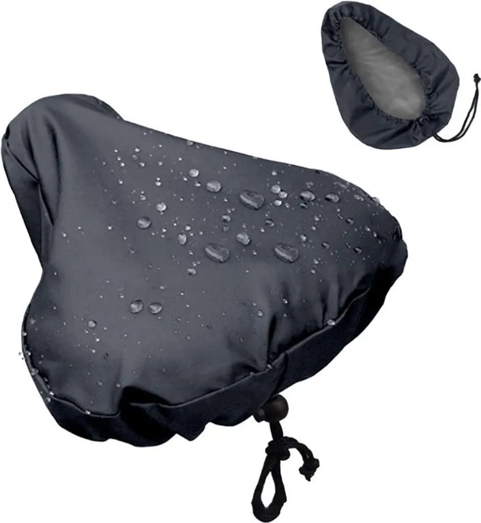 Fahrradsattelüberzüge, 2er-pack, Universell, Elastisch, Regen- Und Staubabweisend, 26 X 25 Cm, Für Stadt-, Rennrad- Und Mountainbike-fahrten Im Freien