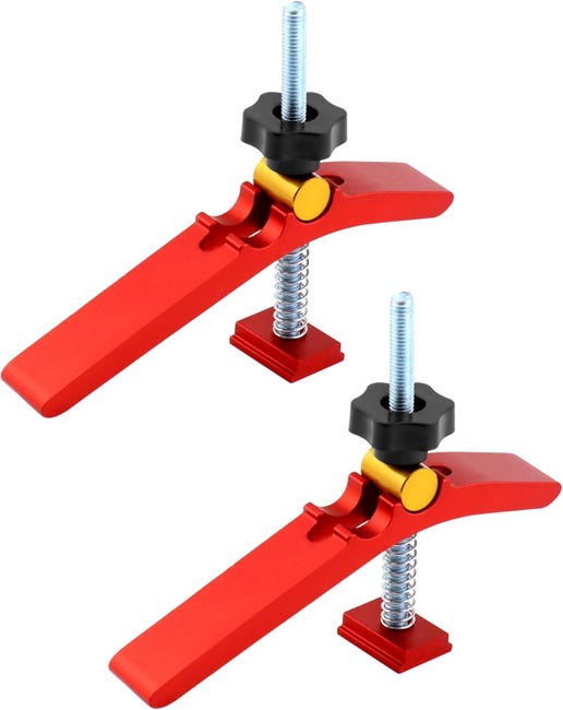 Zwei Schnellspannklemmen (m8) Für T-schienensysteme