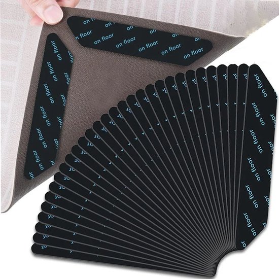 30 Stück 123x123 Mm Wiederverwendbare, Selbstklebende Anti-rutsch-teppich- Und Läufer-haftpads