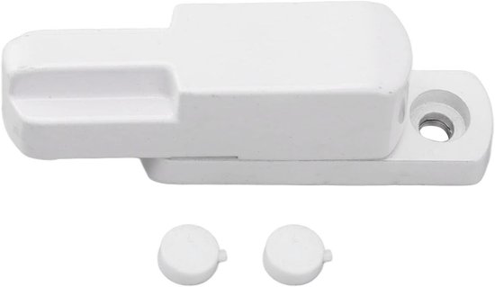 Schiebefensterverriegelung, T-förmiges Kindersicherungsschloss Aus Aluminiumlegierung, Universeller Diebstahlsicherungs-fensterriegel, Sicherheitsschloss Für Den Haushalt (weiß)