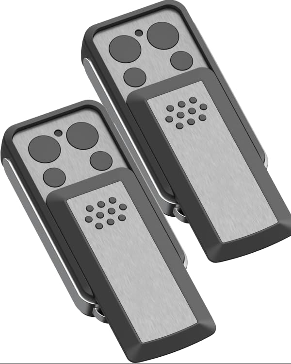 2er-pack Garagentoröffner-fernbedienung, Kompatibel Mit Den Avidsen-modellen 114253, 104257 Und 104251 Sowie Avidsen Extel.