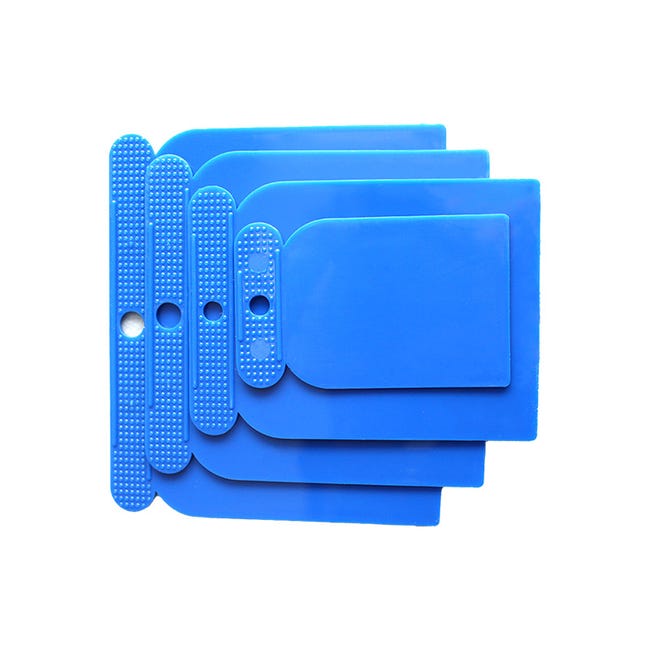 4er-set Spachtel – Karosserieschaber – Für Autoreparatur Und -restaurierung – Blau