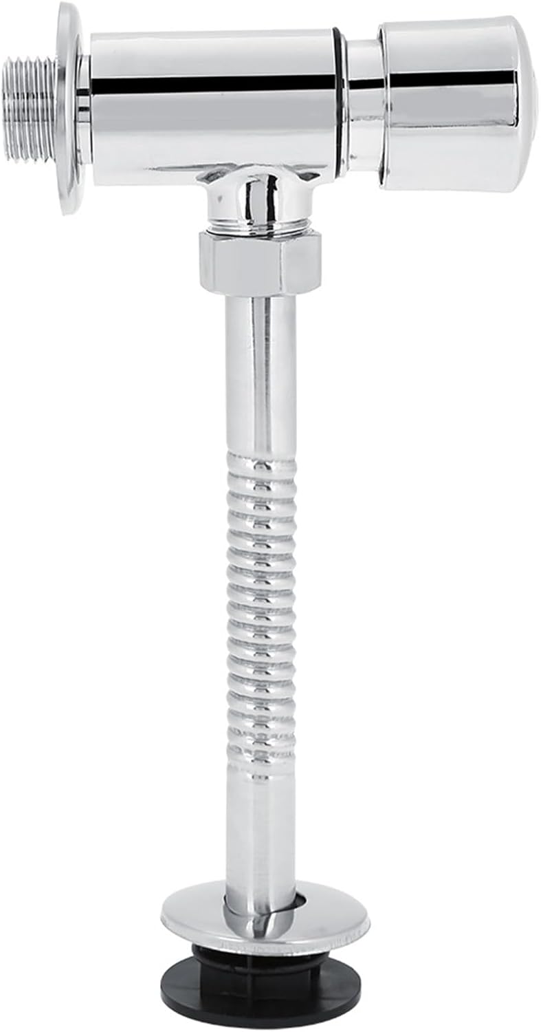 Toilettenspülventil, Druckknopf-spülventil – Silber