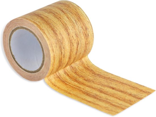 5,7 Cm X 4,57 M Gelbes, Selbstklebendes Kantenband Für Möbel In Holzoptik