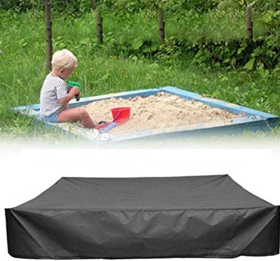 420d Oxford-gewebe, 150 X 150 X 20 Cm, Wasserdicht, Winddicht, Mit Kordelzug, Sandkastenabdeckung