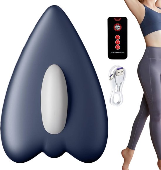 Beckenbodenmassagegerät, Unisex-ems-vibrationstrainer Mit Luftkissen Und Heizfunktion, 4 Intensitätsstufen Zur Blasenkontrolle Und Regeneration.