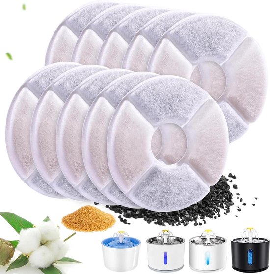 Wasserspenderfilter – 10er-packung, Geeignet Für Katzen Und Hunde