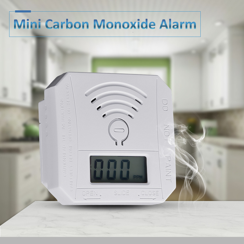 Kohlenmonoxidmelder – 1 Stück – Co-alarm – Kohlenmonoxidmelder Mit Display – Led-anzeige – Batteriebetriebener Co-melder