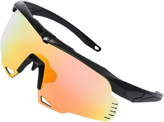 Fahrradbrille Sportbrille Mit Blendschutz Und Uv-schutz – Schutzbrille Für Radfahrer – Für Männer, Frauen, Jugendliche Und Die Ganze Familie