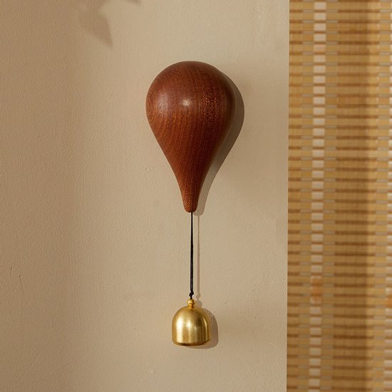 Türklingel – Ballon-windspiel – Messingglocke – Türöffnungsgeräusch – Magnetische Türklingel – Kühlschrankmagnet