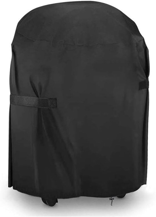 Wasserdichte 420d-grillabdeckung Für Gasgrills – Schutzabdeckung Für Die Grillhaube – Runde Grillplane 77 X 90 Cm