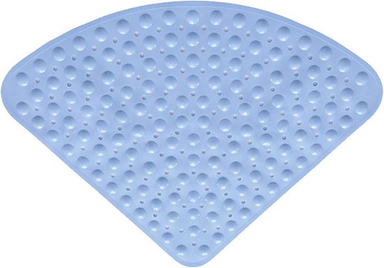 Eck-duschmatte Aus Gummi Mit Rutschfestigkeit – Viertelkreis-badematte – Antibakterielle Badematte – Rutschfeste Dusch- Oder Badewannenmatte 54 X 54 Cm