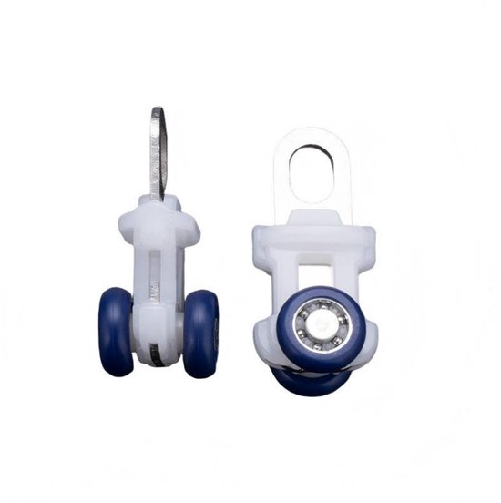 Geräuscharme Rollenführungen – 10 Stück – Größe S – 11,3 X 35 Mm – Rollenführungen Aus Edelstahl – Rollenführungen Mit Lagern – Rollenführungen Für Gardinen