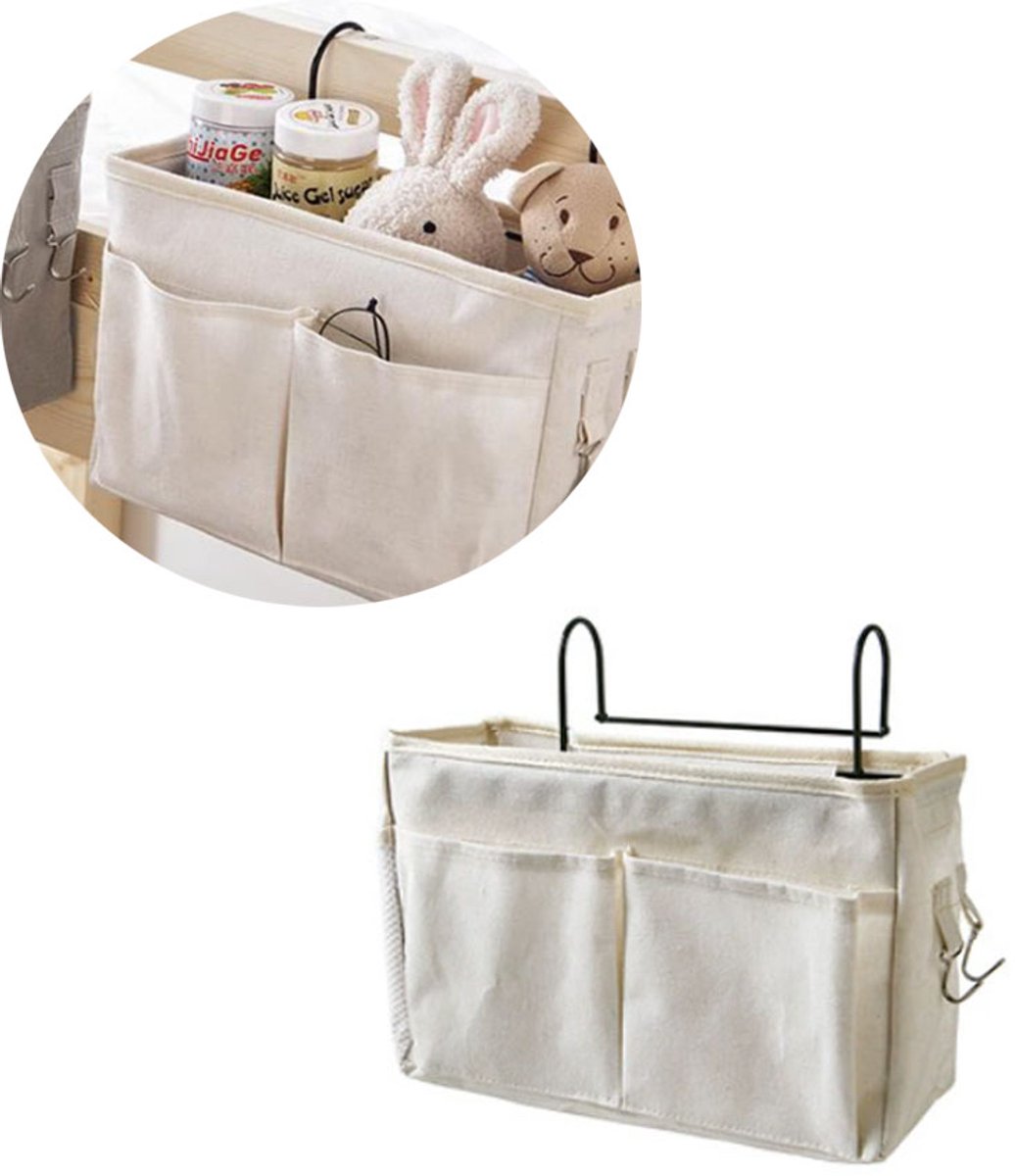 Hängeorganizer – Hängende Aufbewahrung – Packwürfel – Aufbewahrungstaschen – Aufbewahrungstasche – Nebenbett – Hängetasche – 30 X 10 X 19 Cm