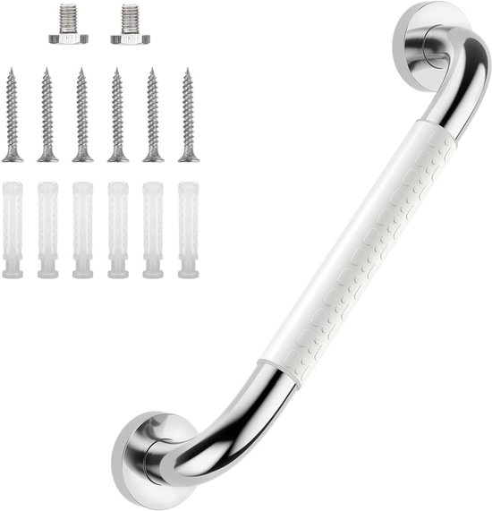 30 Cm Langer, Rutschfester Haltegriff Aus Edelstahl Für Badezimmer Und Dusche, Wandmontage