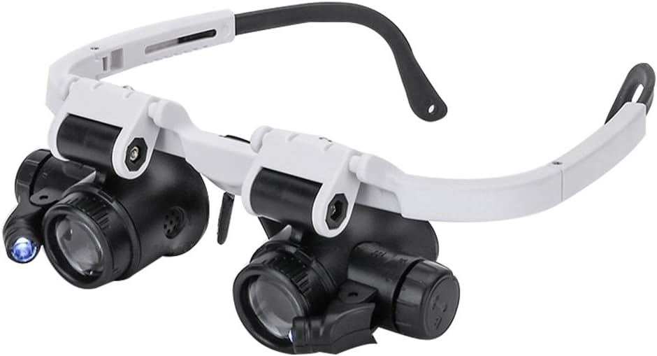 Vergrößerungsgläser 8x, 15x, 23x – Led-stirnbandlupe – Uhrenreparatur – Münzen – Briefmarken – 8x, 15x, 23x M