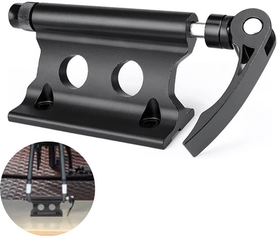 Schnellspann-vorderradgabelklemme Aus Aluminiumlegierung Für Mountainbikes – Schwarz