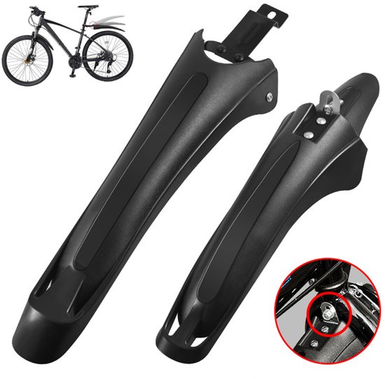 Fahrradschutzblechset (vorne & Hinten) - Für 20-24" Fahrräder